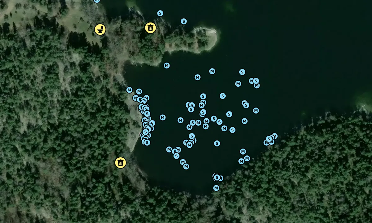 Satelite image of Skomakarviken