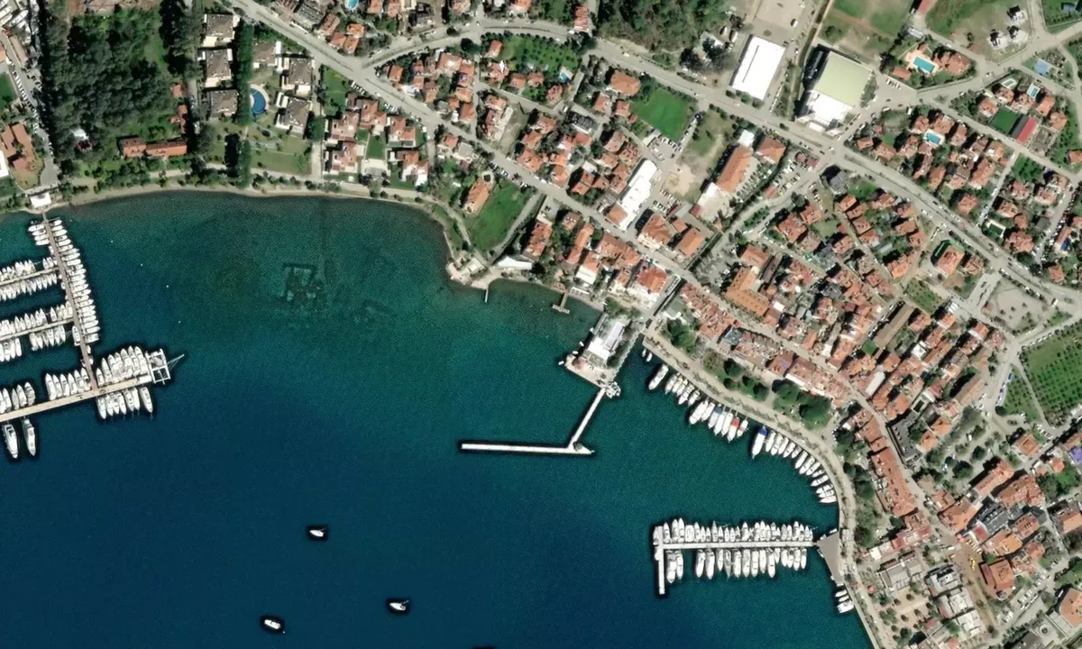 Flyfoto av Skopea marina