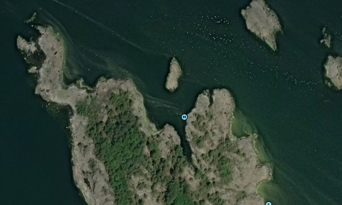 Satelite image of Skräckskär - norra