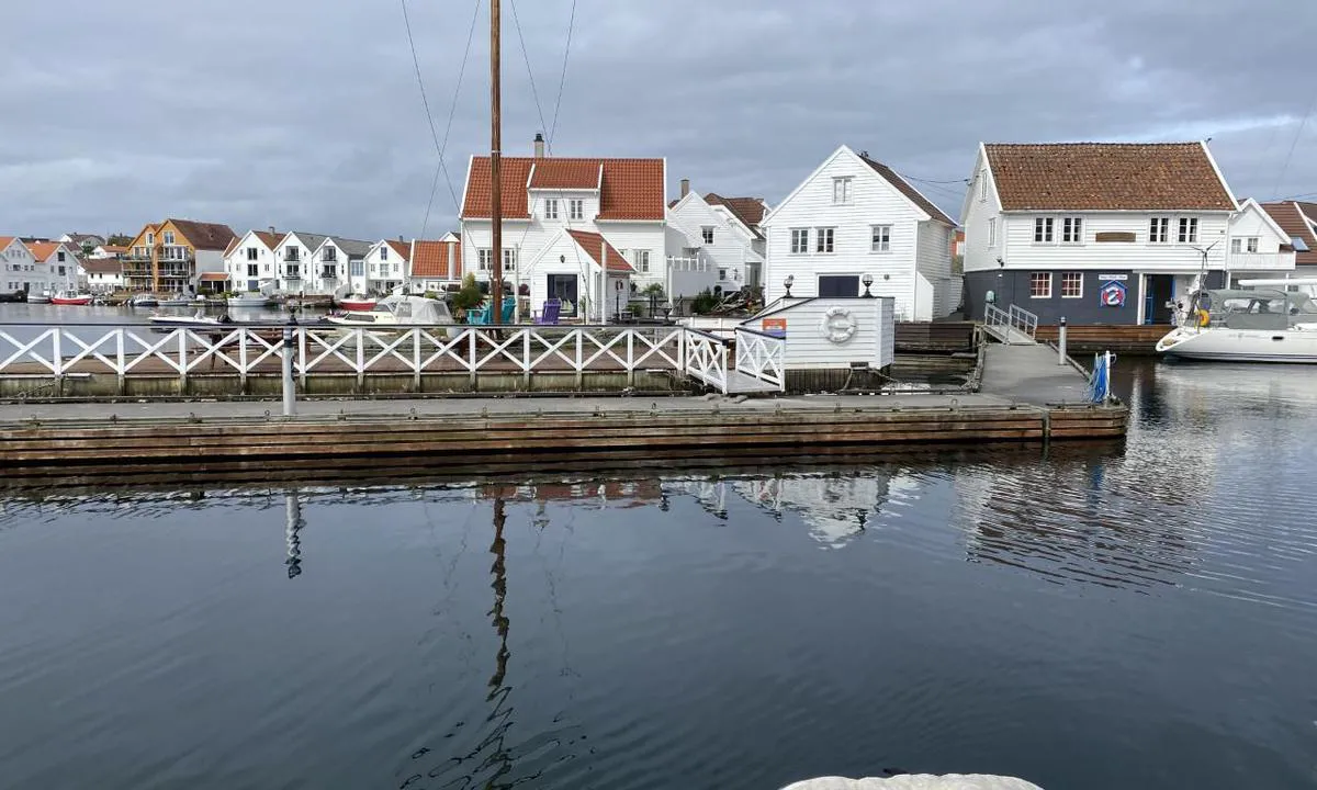 Skudeneshavn Gjestehavn - Karmøy: Gjesteplassene ved Vadholmskjæret.