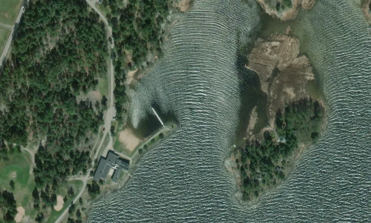 Satelite image of Skutbergets Camping
