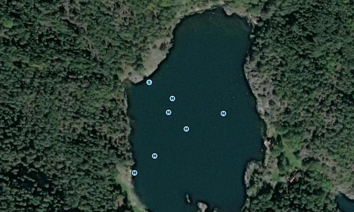 Satelite image of Skutevikkilen