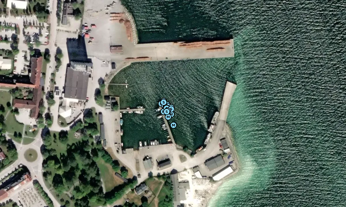 Satelite image of Slite