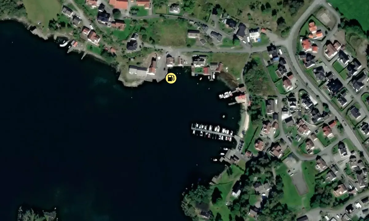 Satelite image of Slottevik