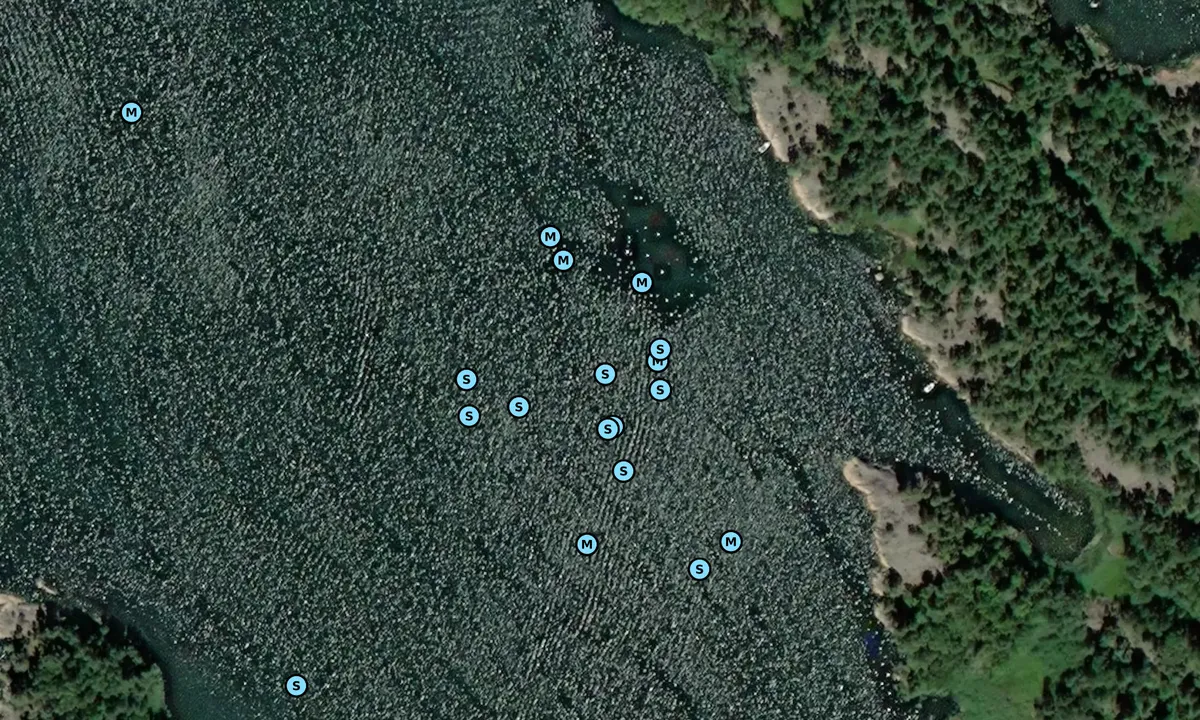 Satelite image of Smågö