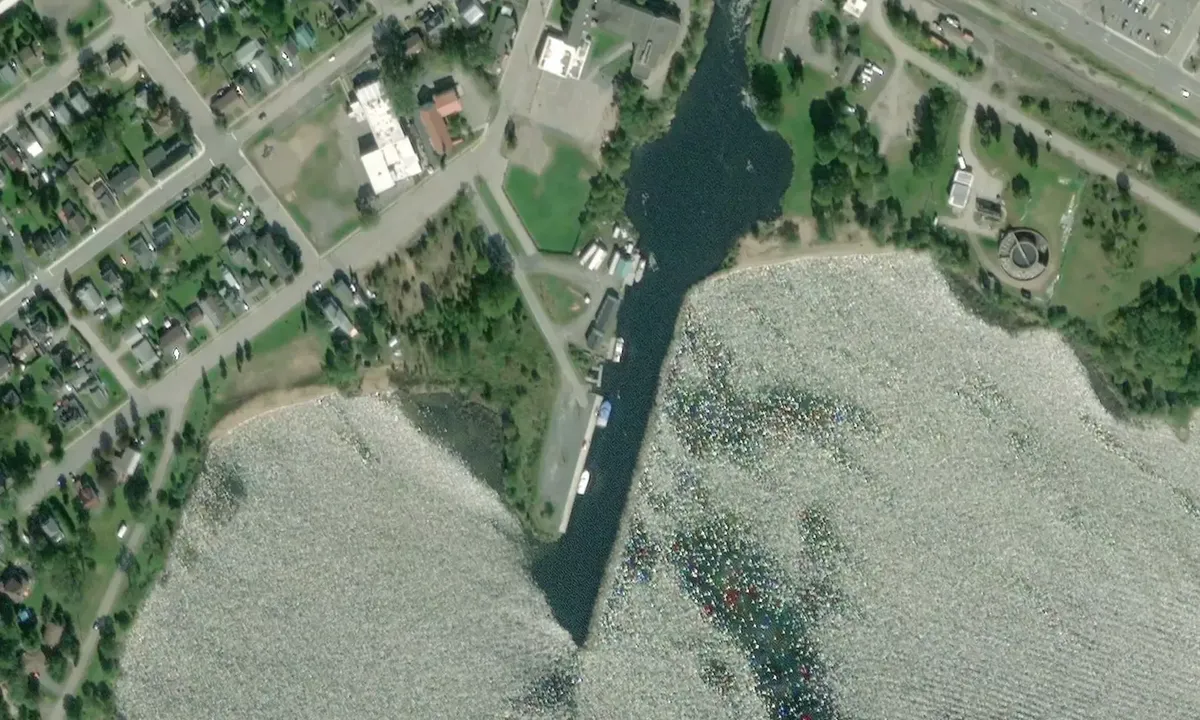 Satelite image of Small Crafts Harbour