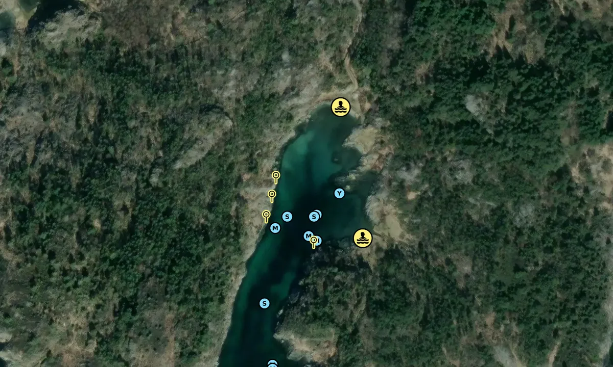 Satelite image of Smivågen