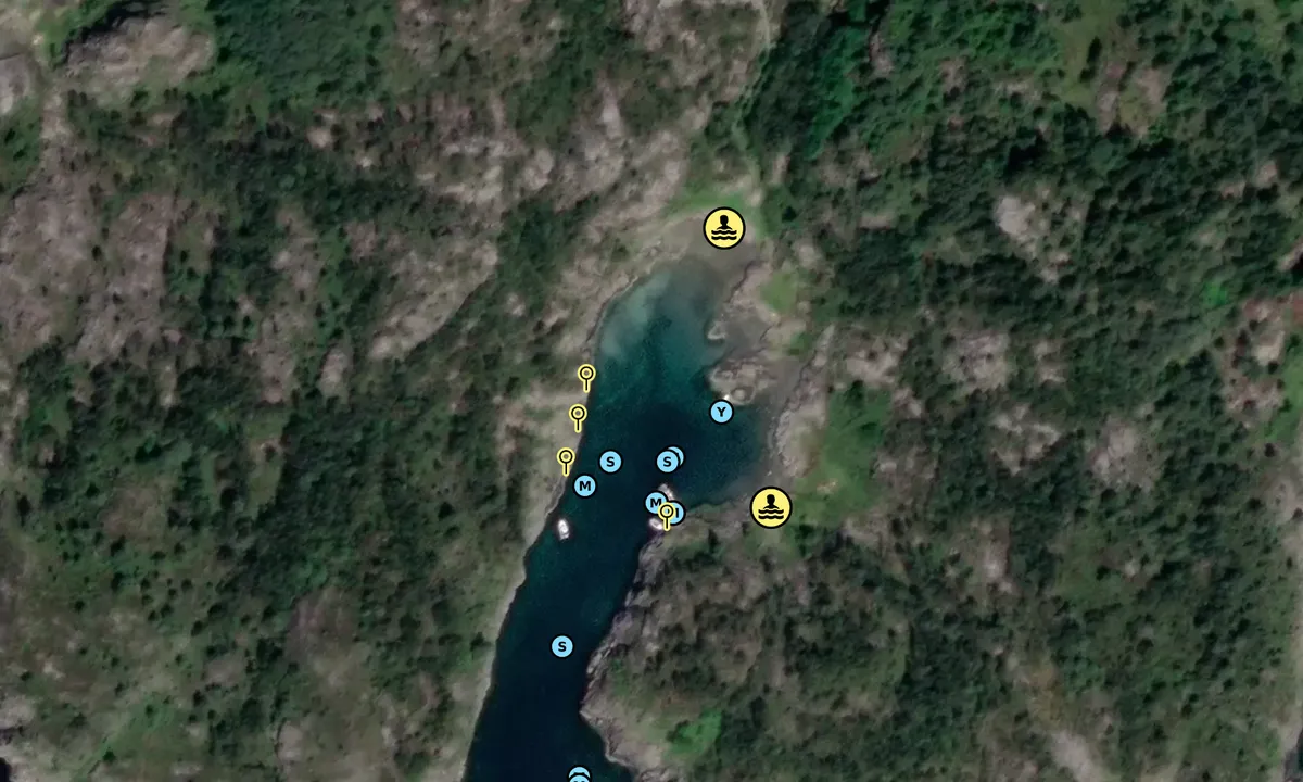 Satelite image of Smivågen