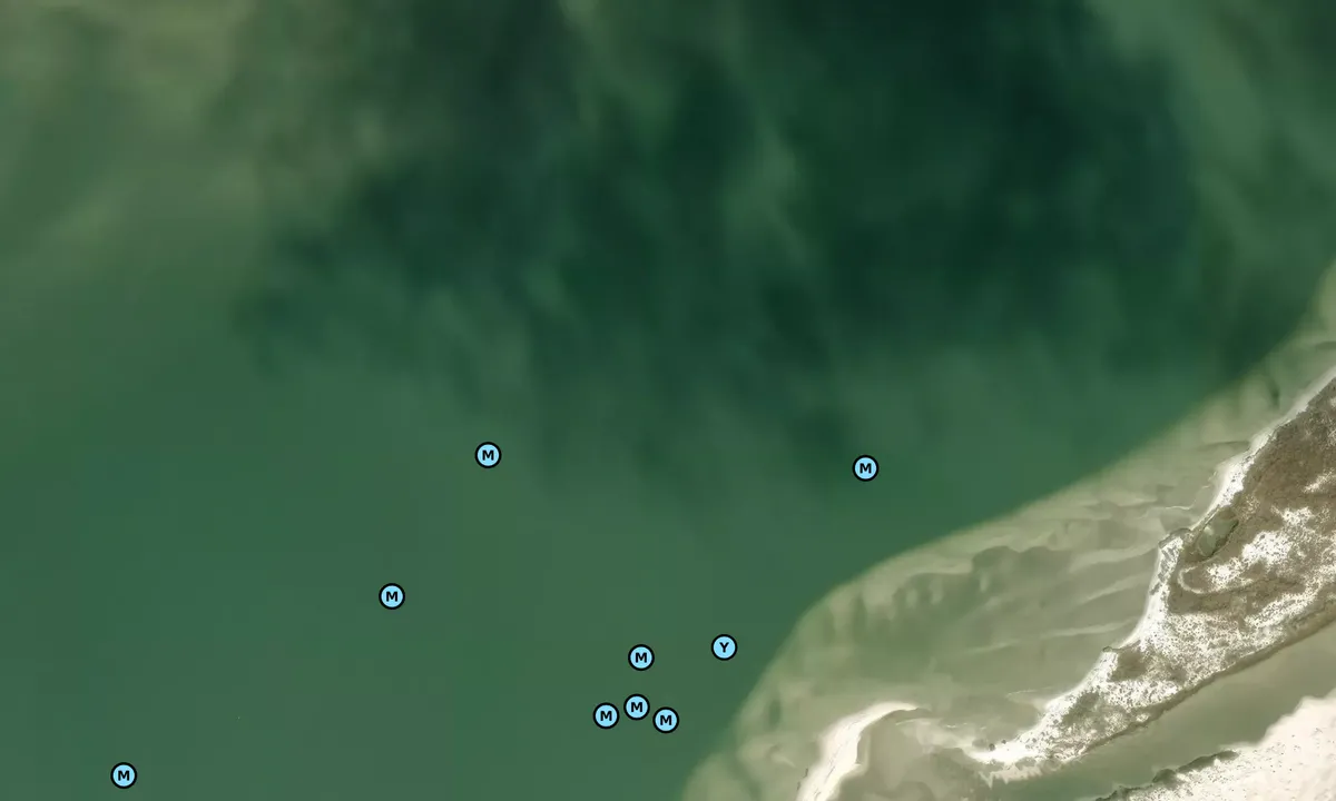 Satelite image of Smuggler's Cove