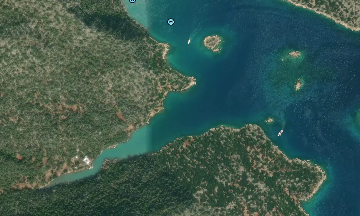 Satelite image of Smugglers Inn