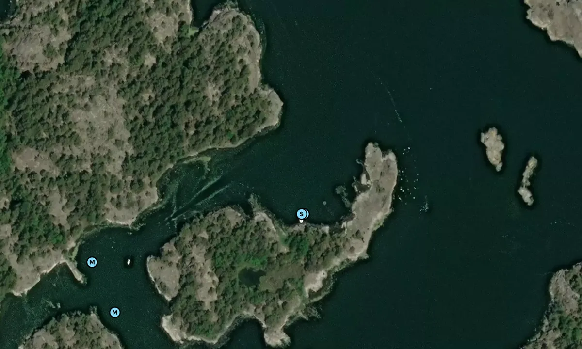 Satelite image of Smultronholmen