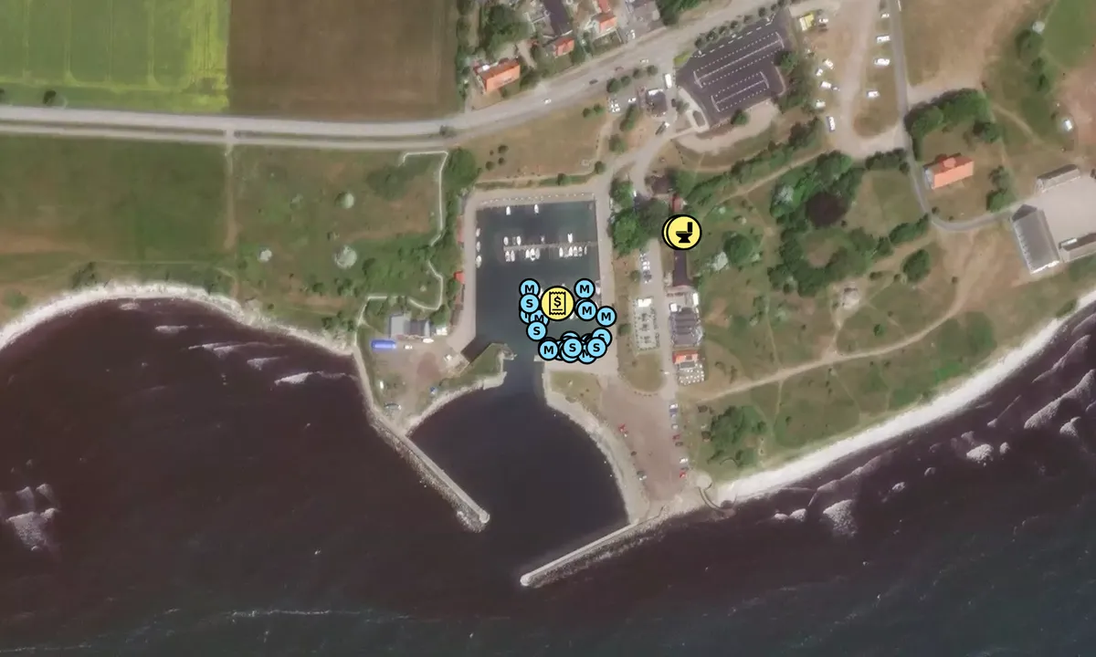 Satelite image of Smygehamn - Smygehuk