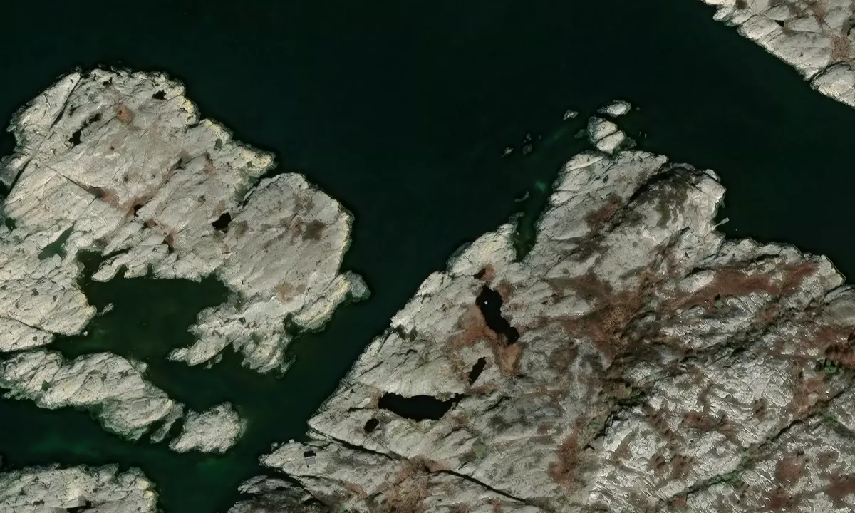 Satelite image of Smyghålet