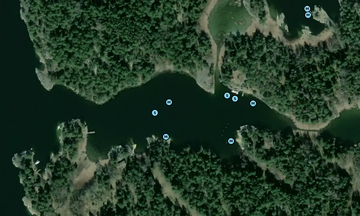 Satelite image of Snörum - Björkholmen