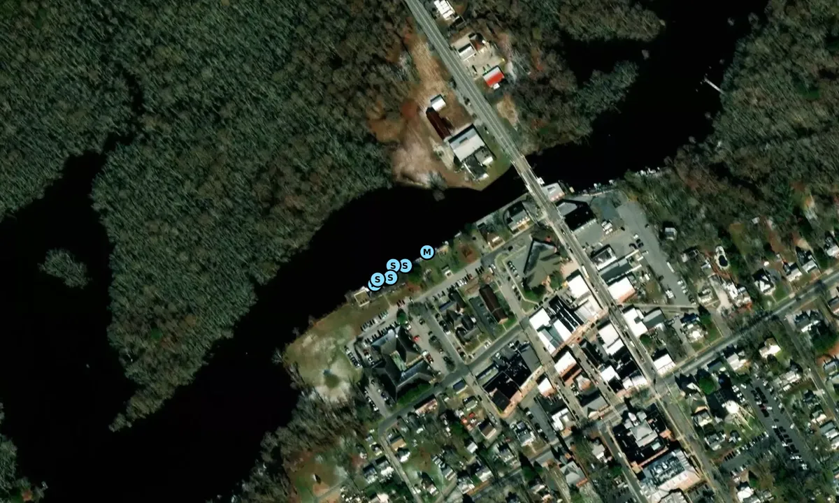 Satelite image of Snow Hill Sturgis Park