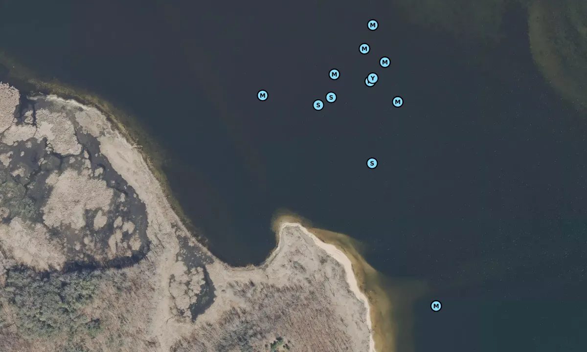Satelite image of Snug Harbor - Muskegon