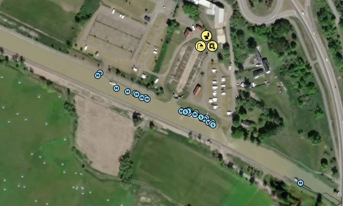 Satelite image of Söderköping-Klevbrinken