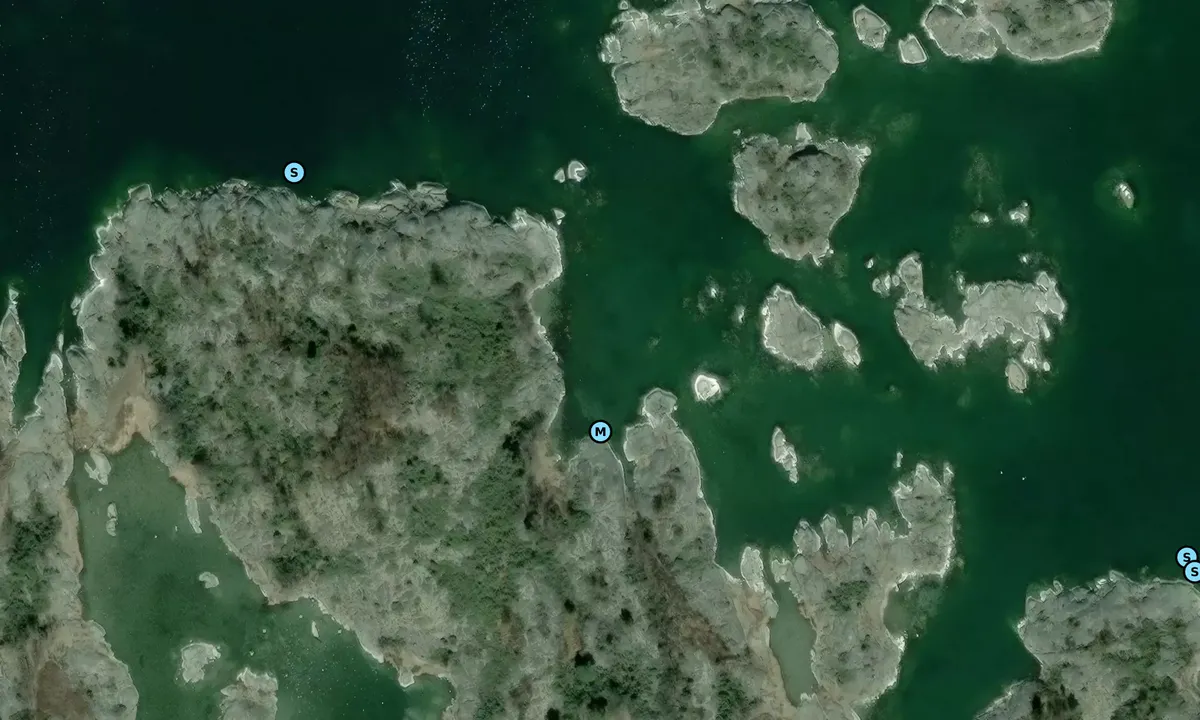 Satelite image of Söderö - Hesskär