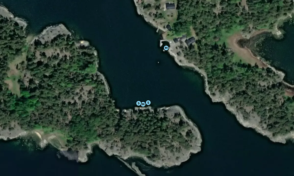 Satelite image of Södra Hälsingholmen