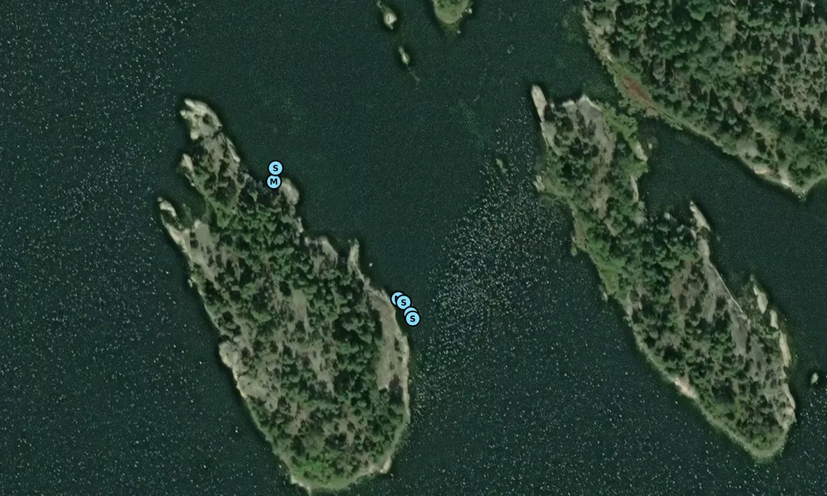 Satelite image of Södra Idskäret
