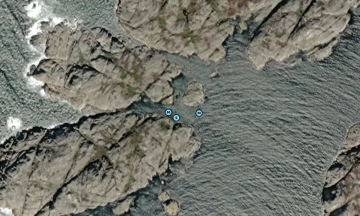 Satelite image of Södra Smögholmarna