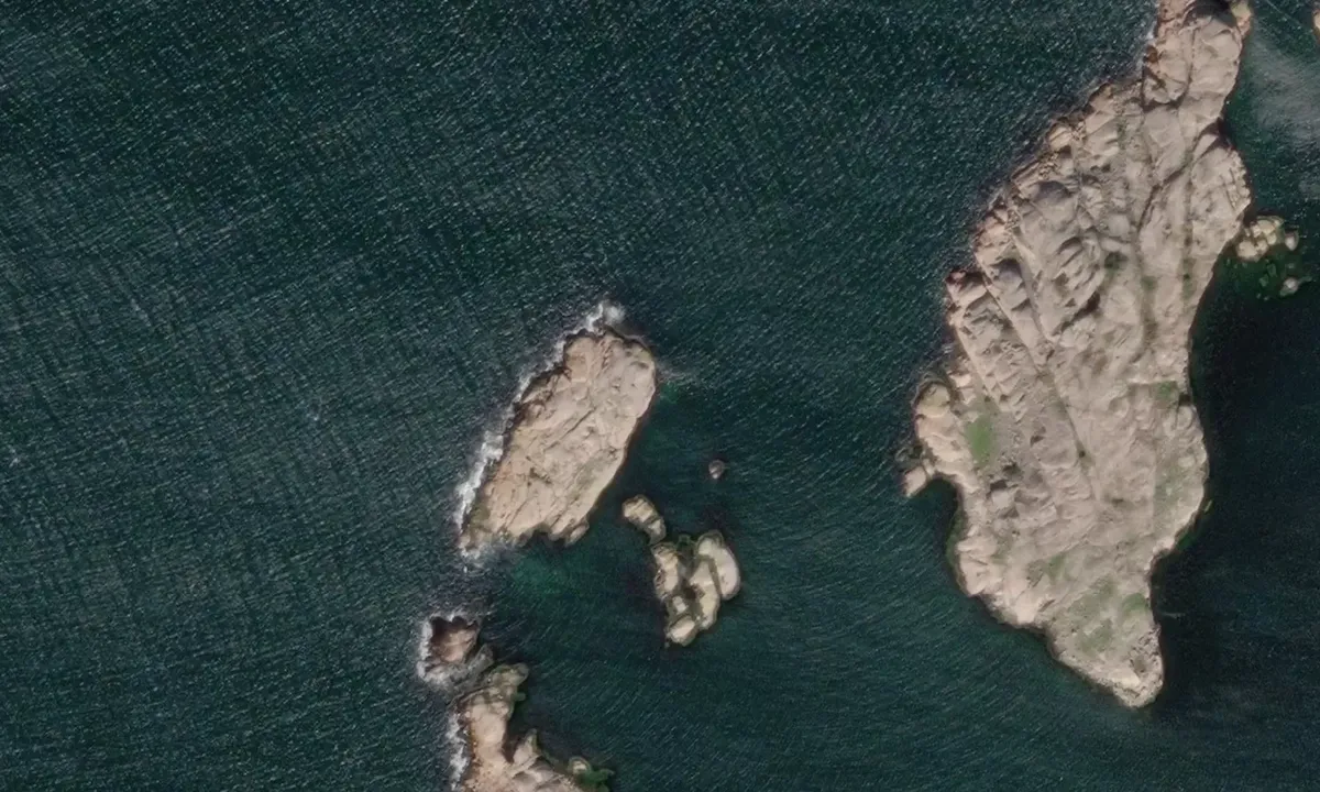 Satelite image of Södra Tärneskären