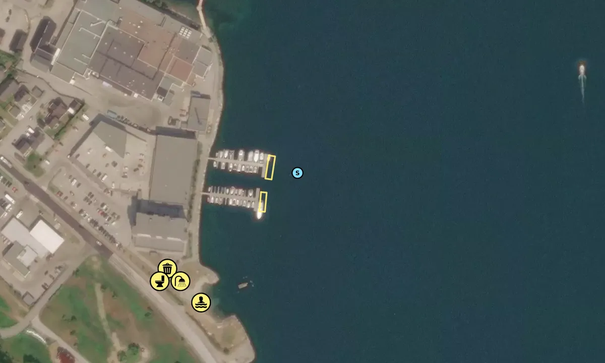 Satelite image of Sogndal