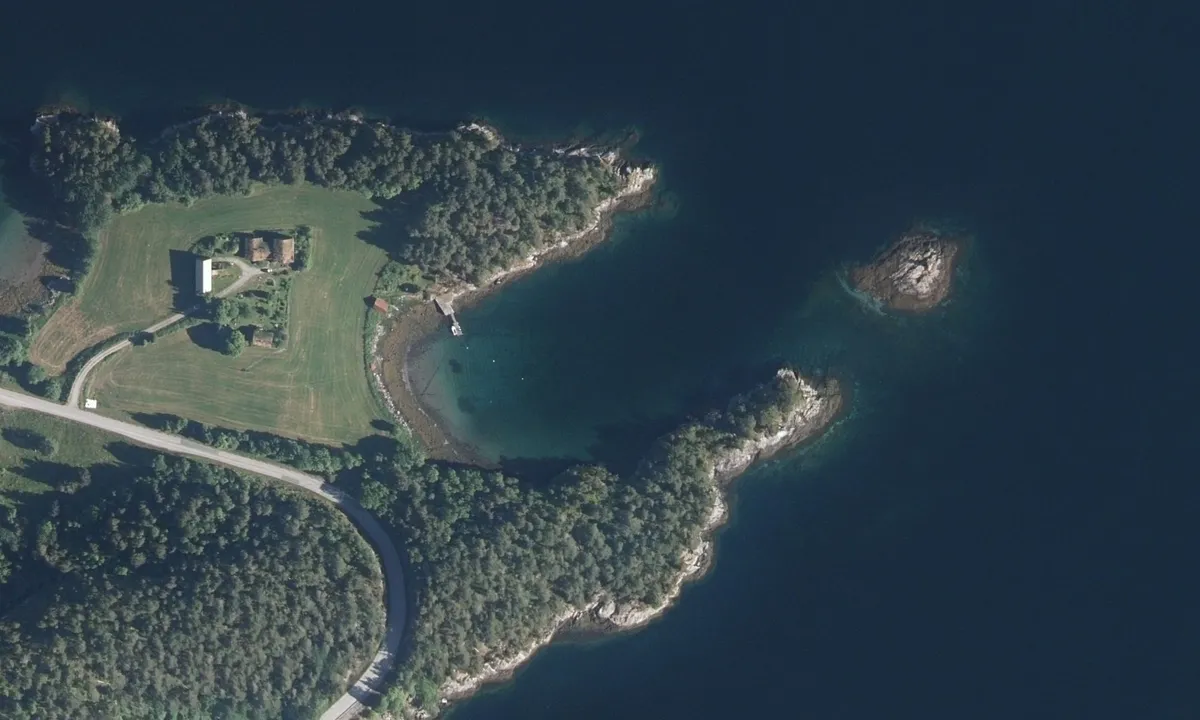 Flyfoto av Sognskjeret