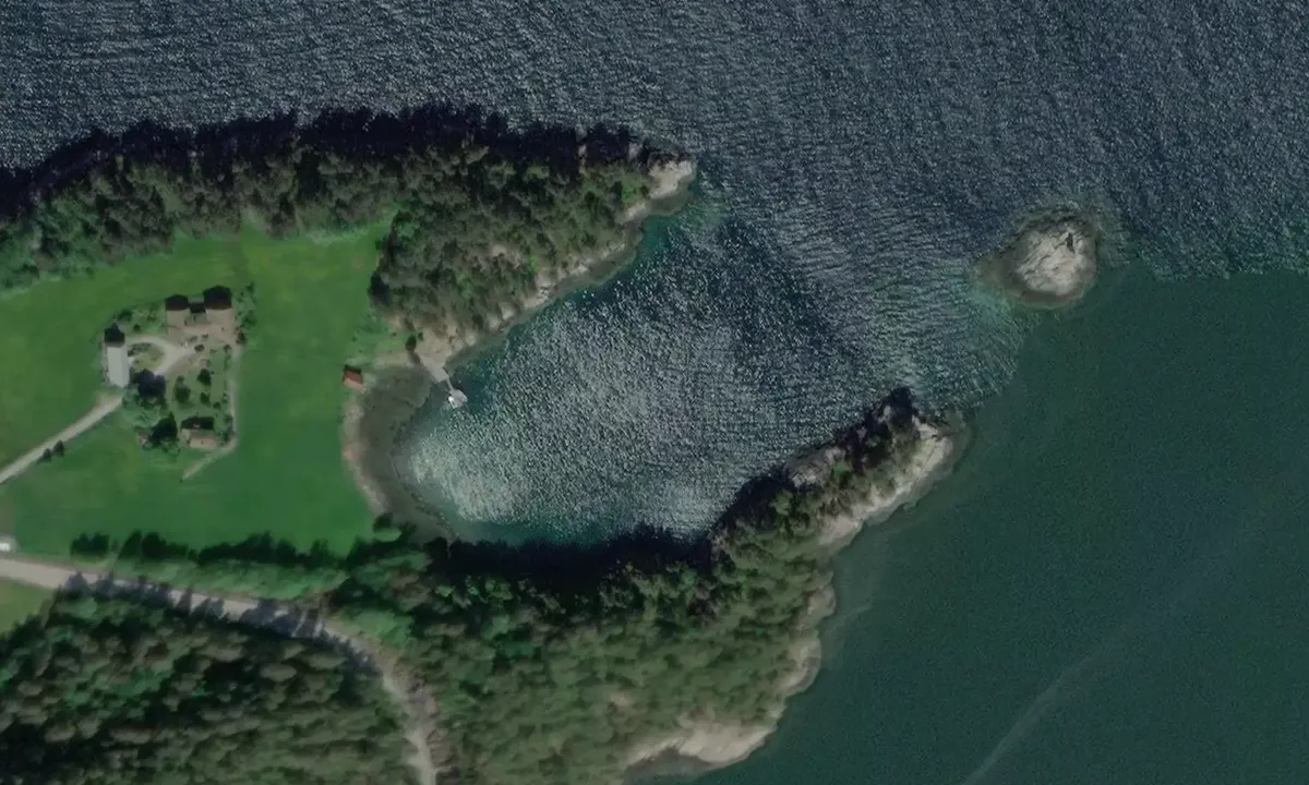 Satelite image of Sognskjeret