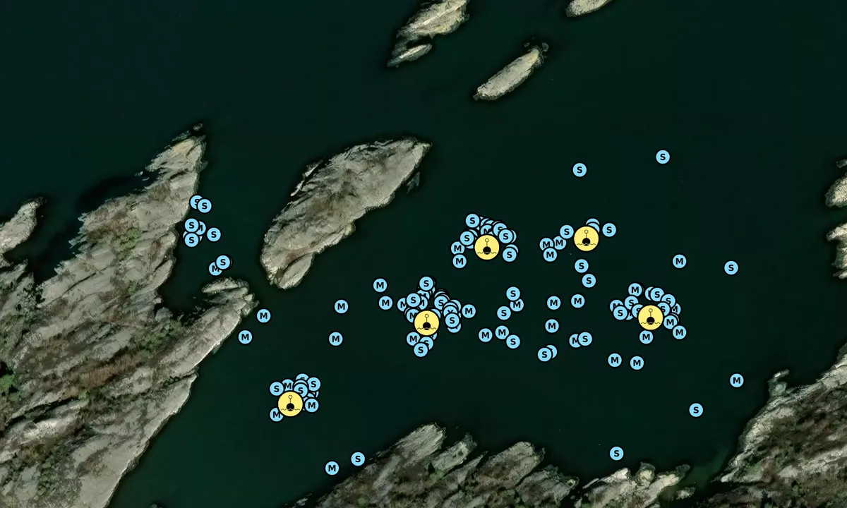 Satelite image of Söholmen Instön - SXK Västkust bouy