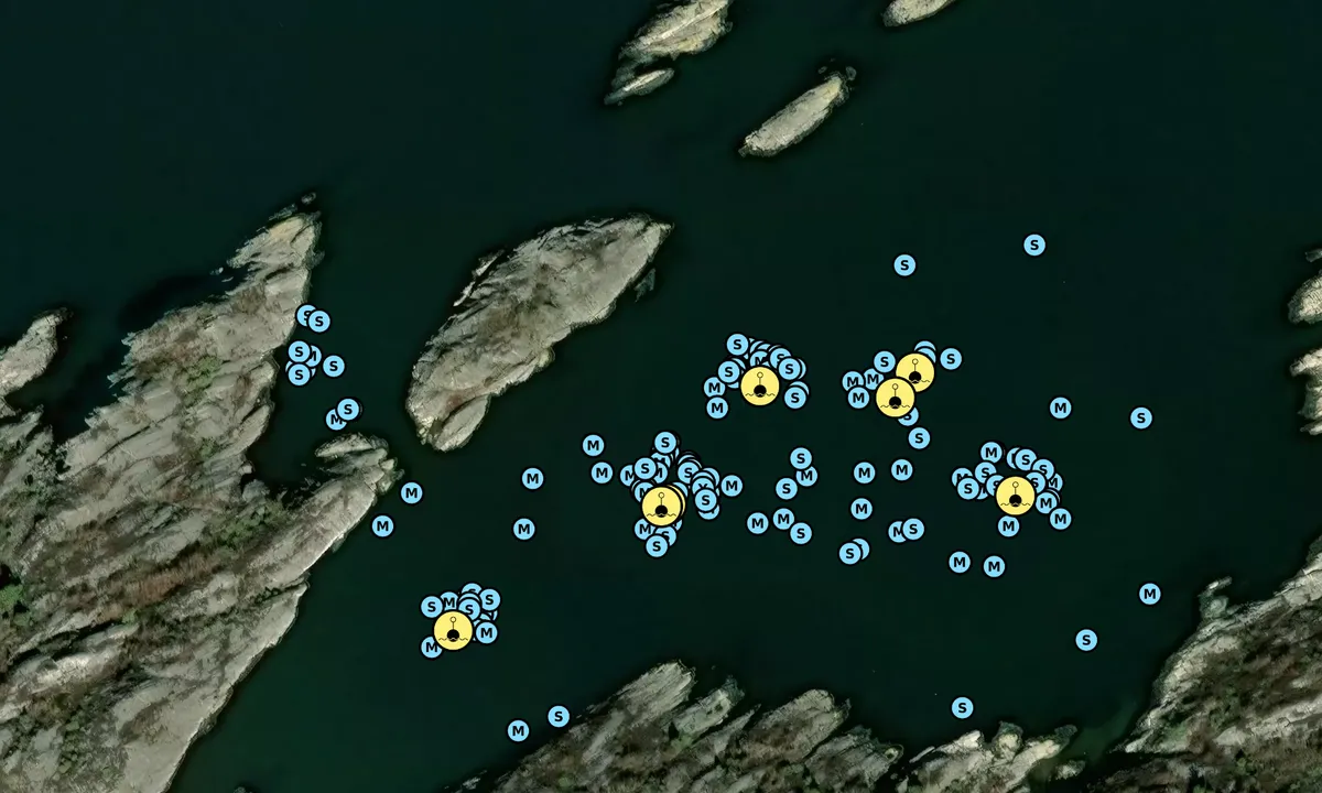 Satelite image of Söholmen Instön - SXK Västkust bouy