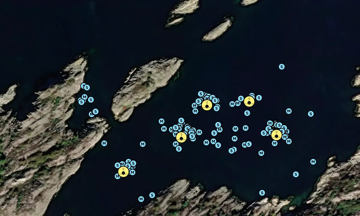 Satelite image of Söholmen Instön - SXK Västkust bouy