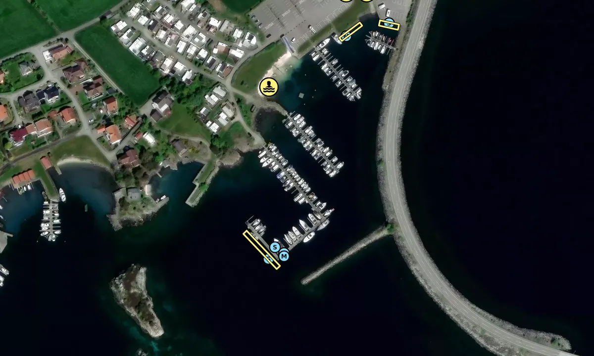 Satelite image of Sokn