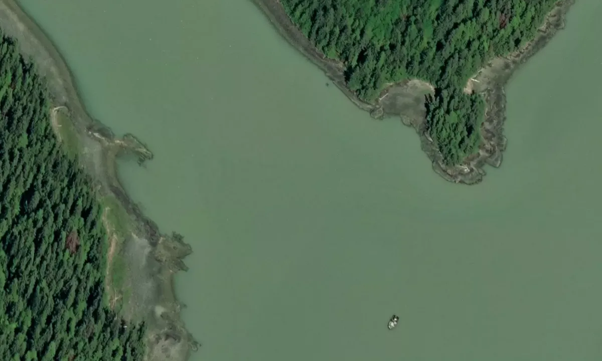 Flyfoto av Sokolof Island East
