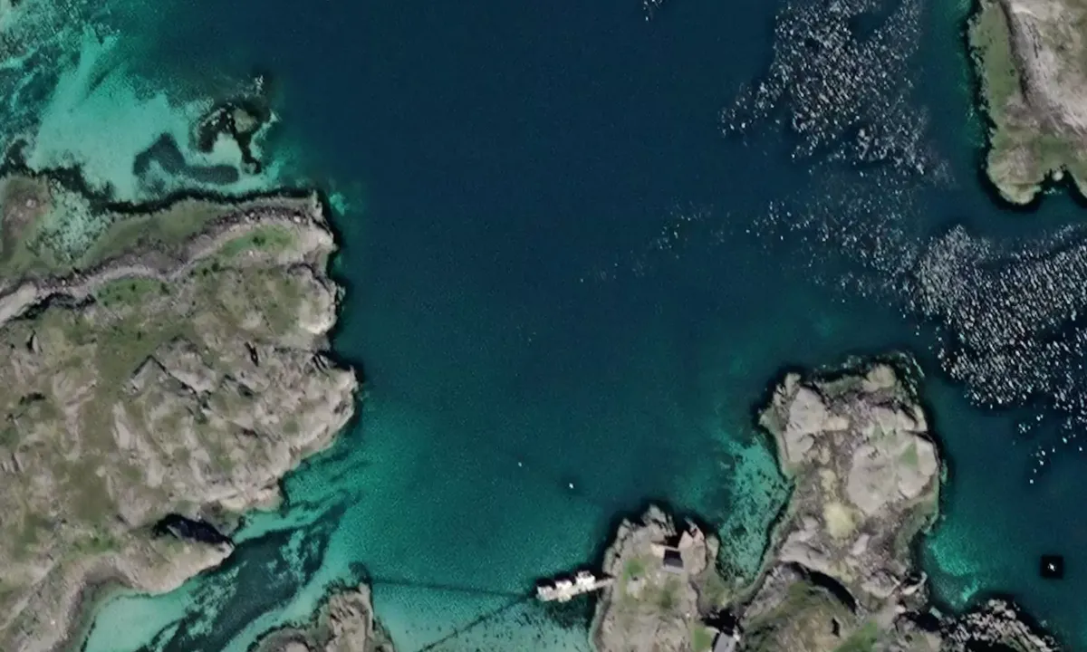 Satelite image of Søla