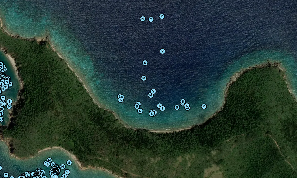 Satelite image of Soldier Bay