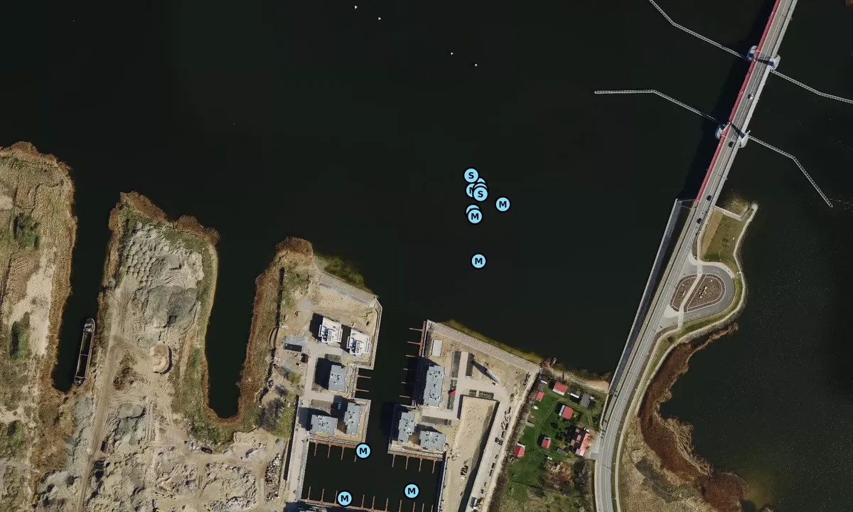 Satelite image of SOLMARINA - Województwo pomorskie