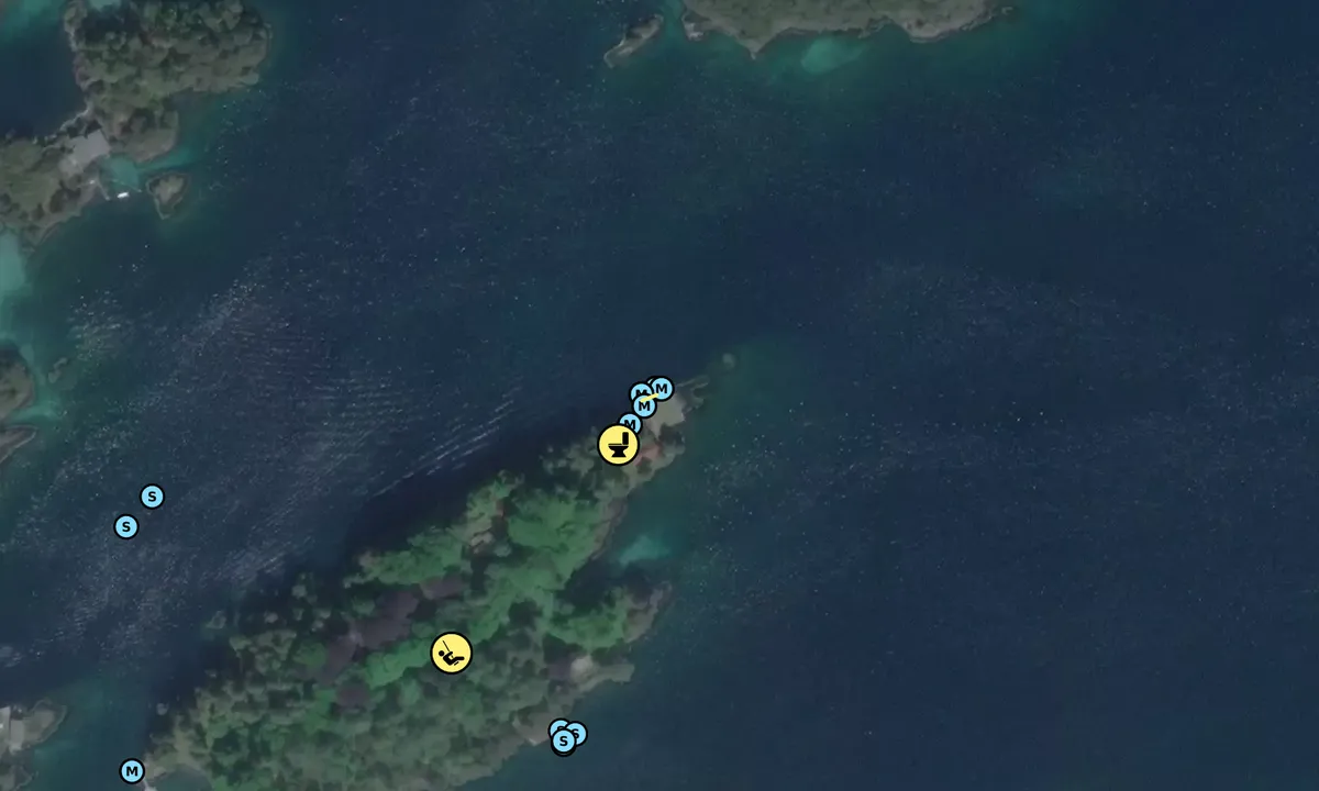 Satelite image of Solstråleøyo