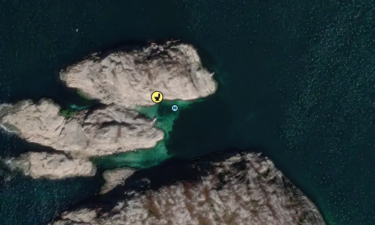 Satelite image of Solustholmen - Pinnö