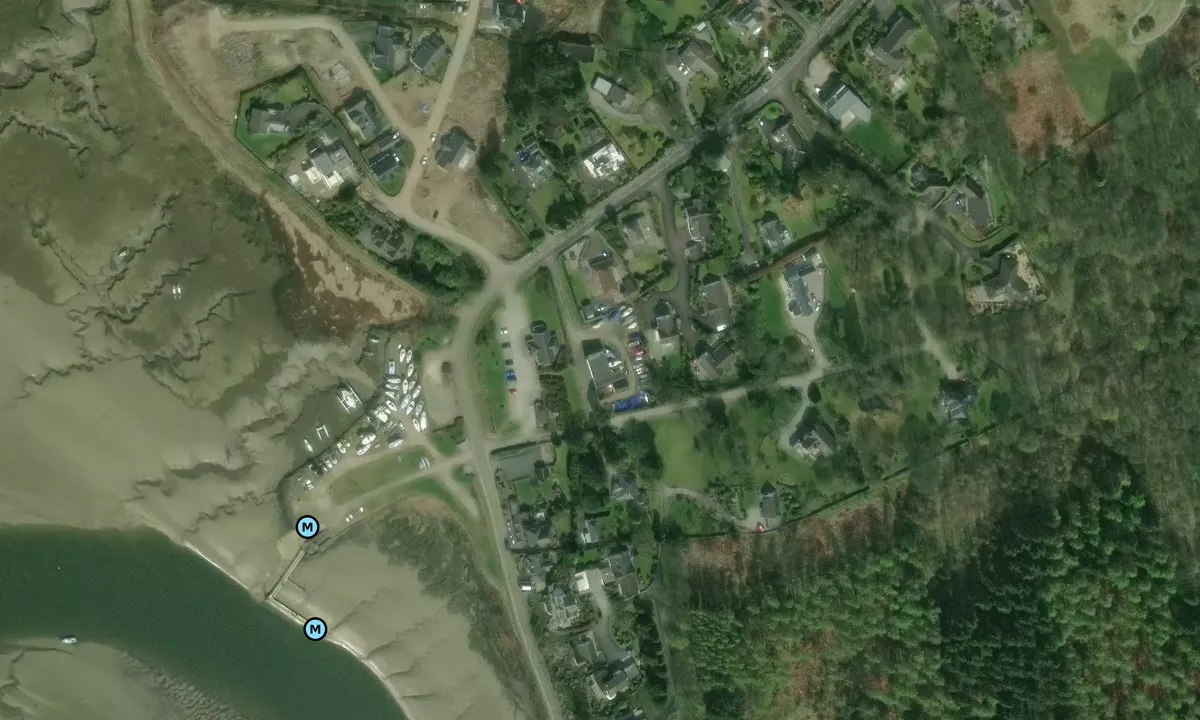 Satelite image of Solway Yacht Club