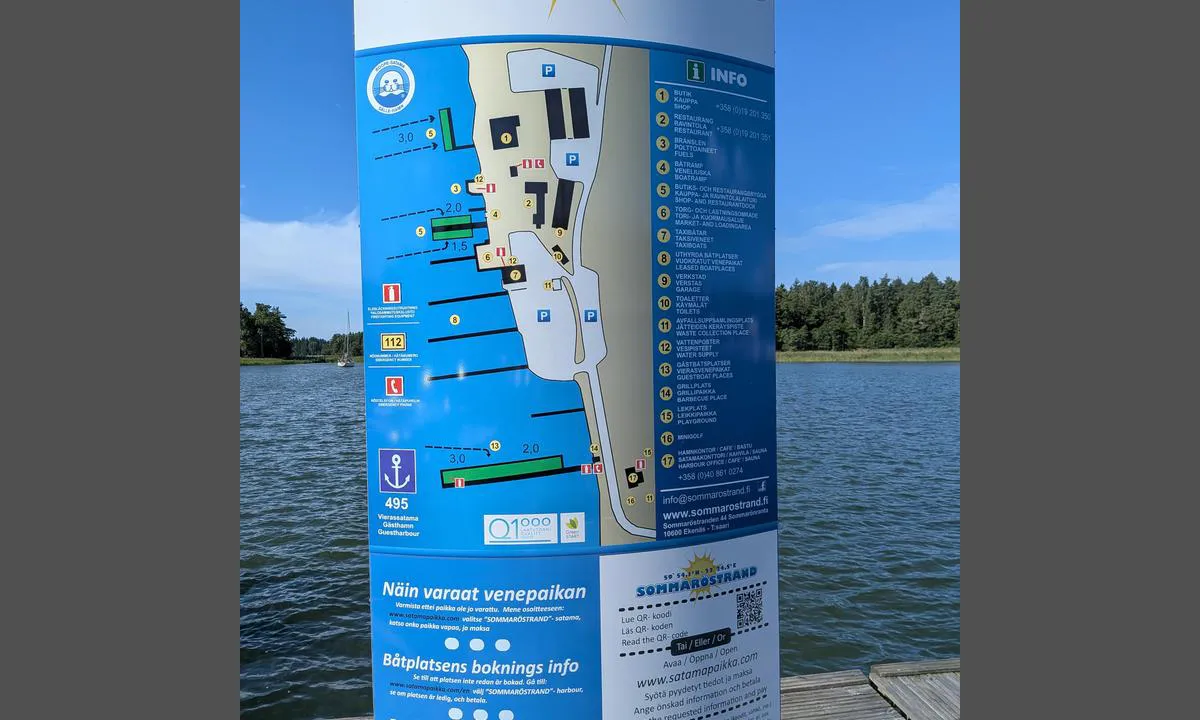 Sommarön vierasvenesatama