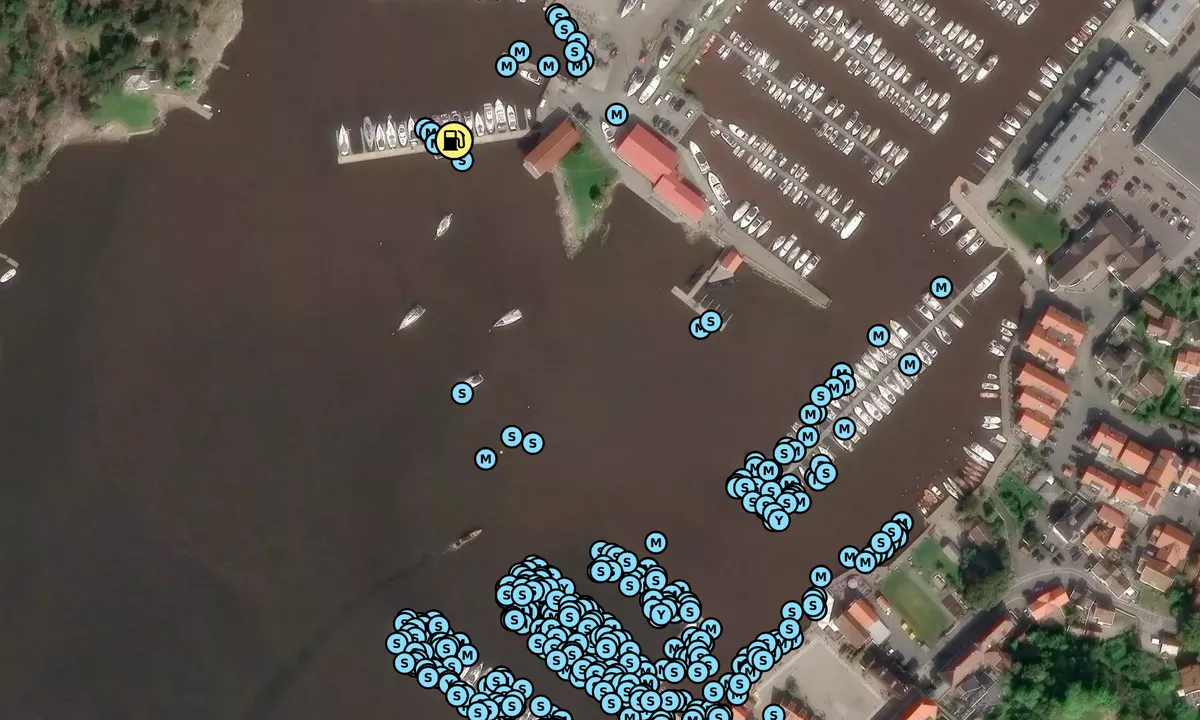 Satelite image of Son Gjestehavn - Vestby