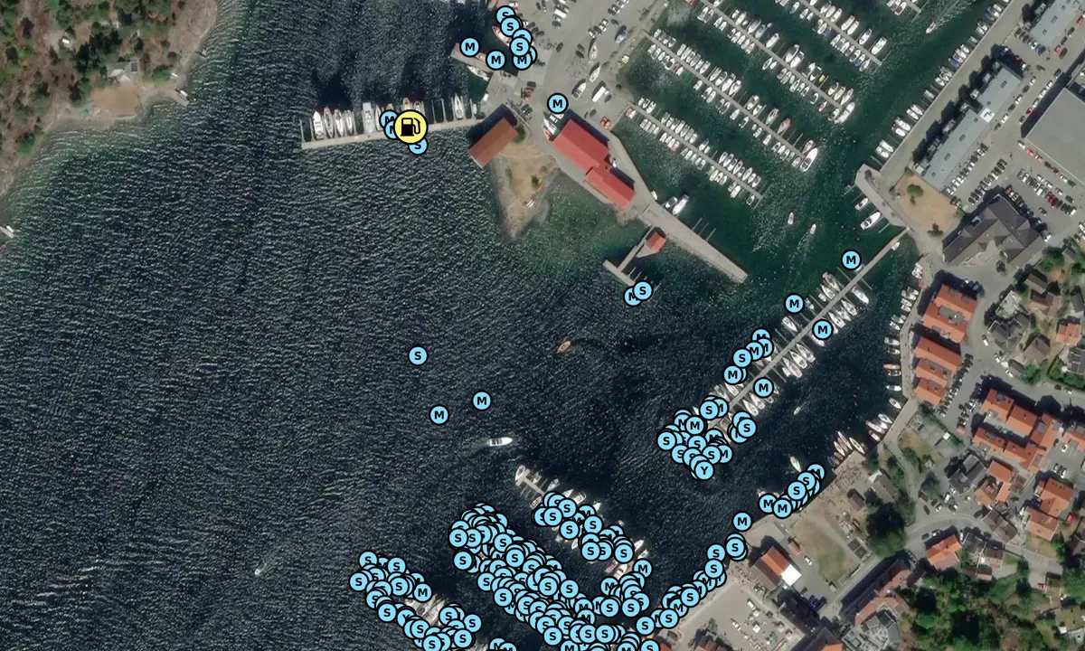 Satelite image of Son Gjestehavn - Vestby
