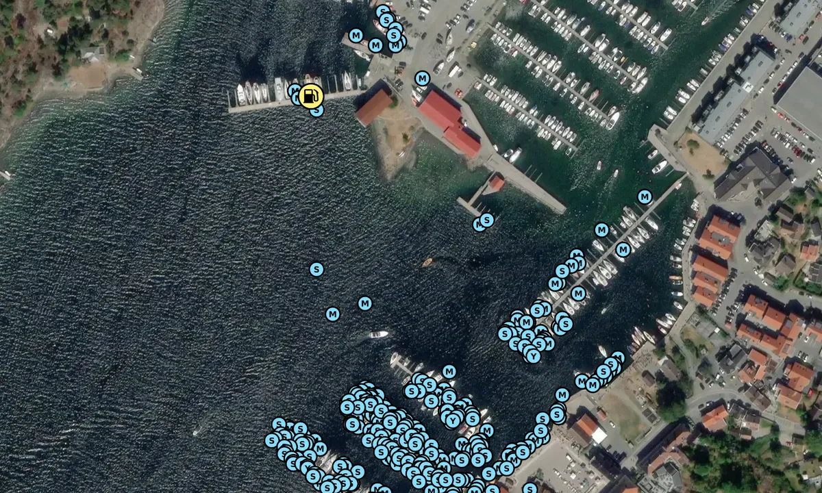 Satelite image of Son Gjestehavn - Vestby