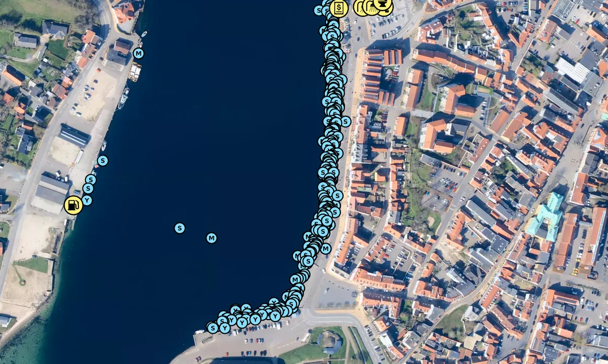 Satelite image of Sønderborg