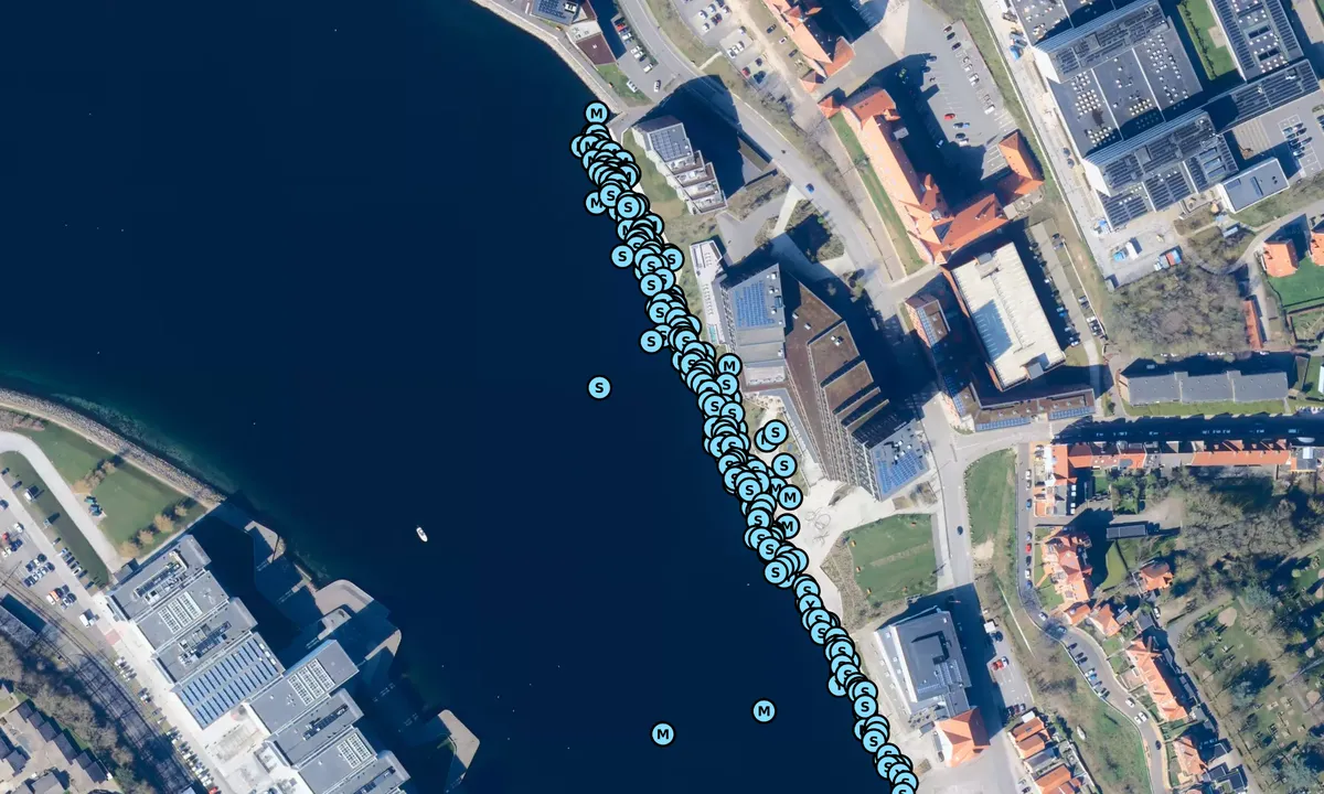 Satelite image of Sønderborg Trafikhavnen