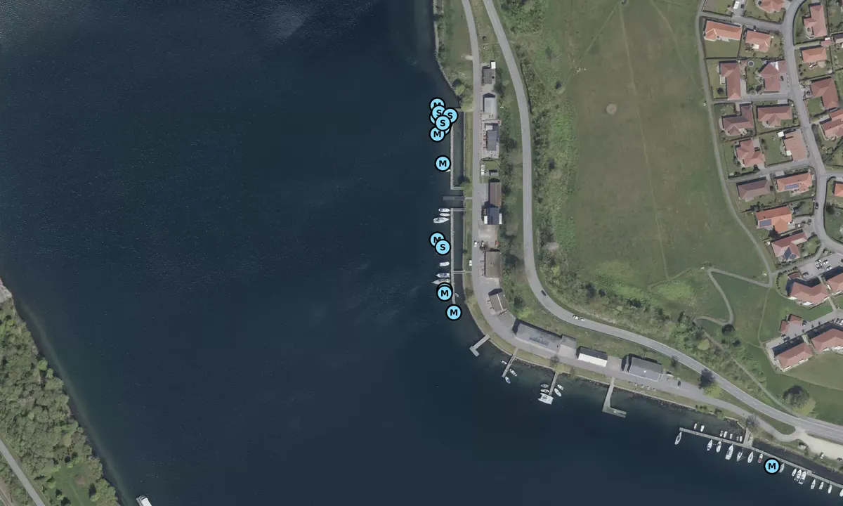 Satelite image of Sønderborg - Verdens Ende