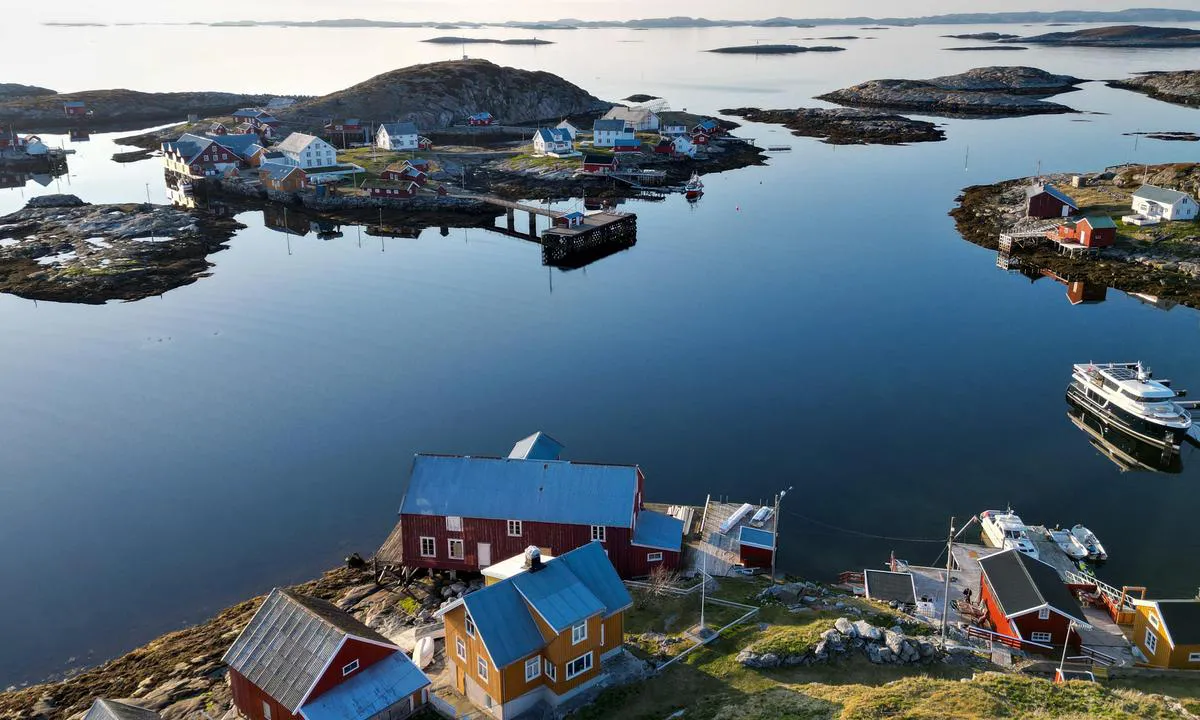 Sør-Gjæslingan - Heimværet: View to the north