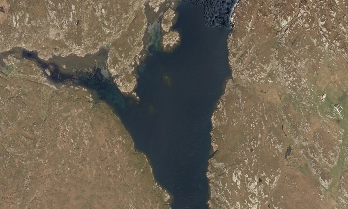 Flyfoto av Sørburøyflesa