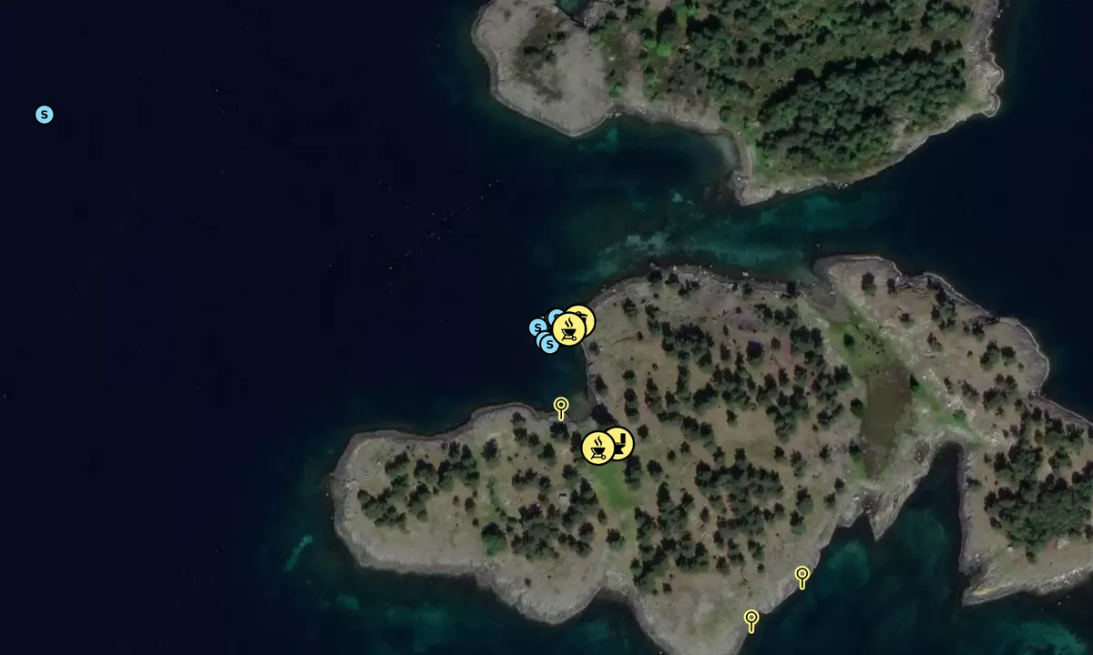 Satelite image of Søre Børøyholmen